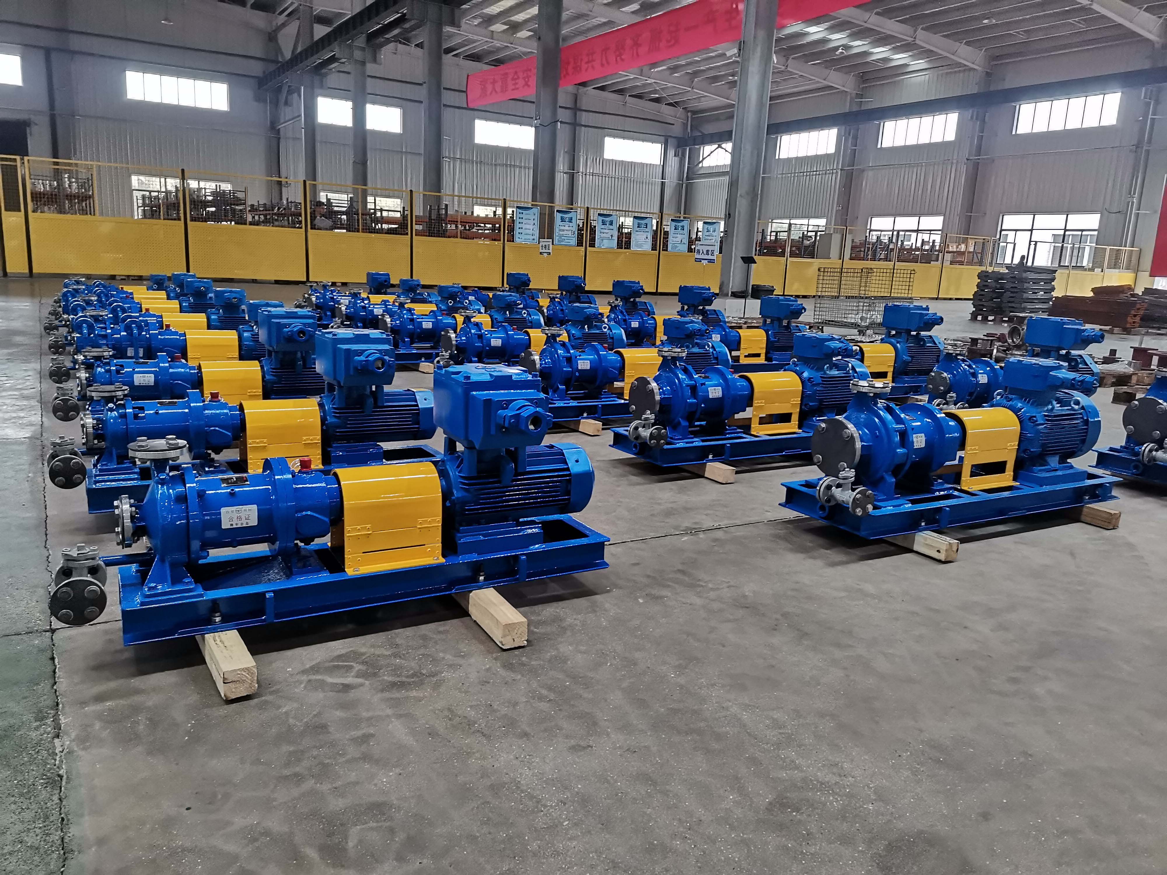 Mag Drive Pumps With Drainage System Ball Valve